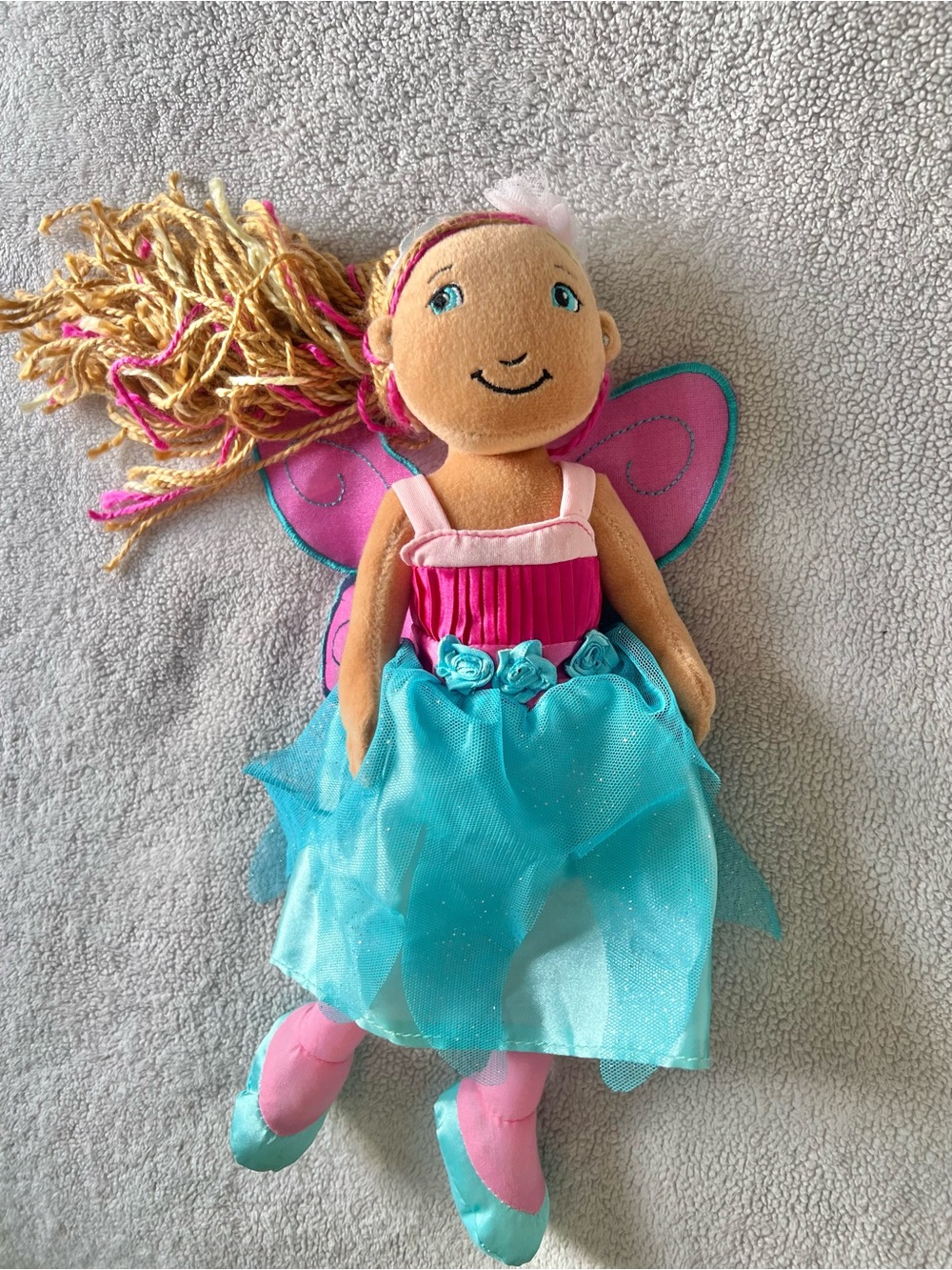 Manhattan Toy 2015 Groovy Girls Breena Fairybelles Rag & Cloth Doll Soft Body